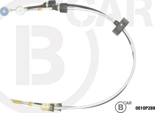 B CAR 001OP289 - Трос, ступінчаста коробка передач autocars.com.ua