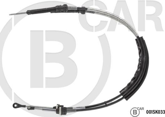 B CAR 001SK033 - Трос, ступінчаста коробка передач autocars.com.ua