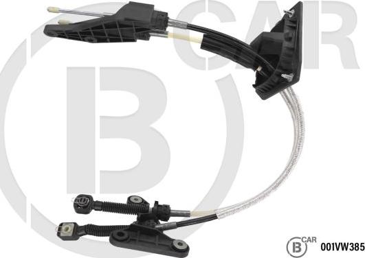 B CAR 001VW385 - Трос, ступінчаста коробка передач autocars.com.ua