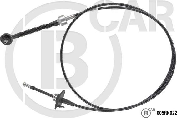 B CAR 005RN022 - Трос, ступінчаста коробка передач autocars.com.ua