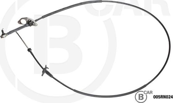 B CAR 005RN024 - Трос, ступінчаста коробка передач autocars.com.ua