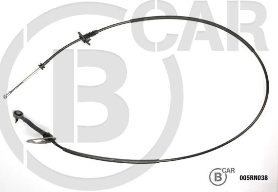 B CAR 005RN038 - Трос, ступінчаста коробка передач autocars.com.ua