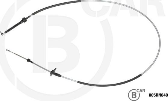 B CAR 005RN040 - Трос, ступінчаста коробка передач autocars.com.ua