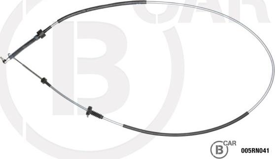B CAR 005RN041 - Трос, ступінчаста коробка передач autocars.com.ua
