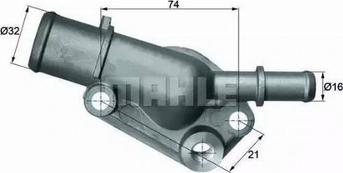 Behr TI 85 82D - Термостат, охолоджуюча рідина autocars.com.ua