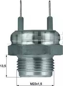 Behr TSW 6D - Термовимикач, вентилятор радіатора / кондиціонера autocars.com.ua