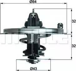 Behr TX 36 80D - Термостат, охлаждающая жидкость autodnr.net