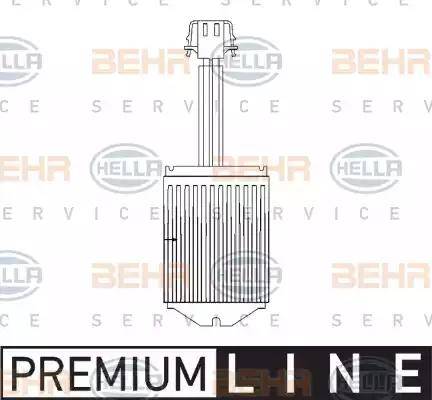 BEHR HELLA Service 5HL 351 321-291 - Регулятор, вентилятор салону autocars.com.ua