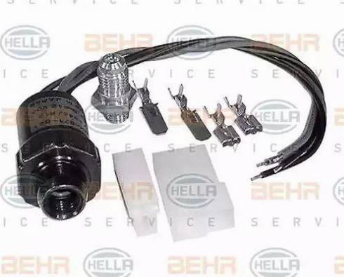 BEHR HELLA Service 6ZL 351 028-801 - Пневматичний вимикач, кондиціонер autocars.com.ua