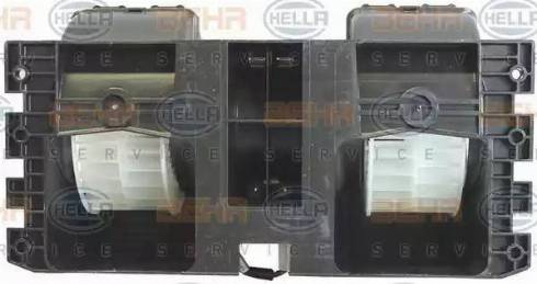 BEHR HELLA Service 8EW 009 158-151 - Вентилятор салону autocars.com.ua