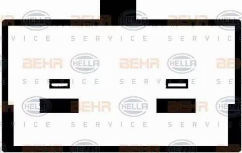 BEHR HELLA Service 8EW 009 158-241 - Вентилятор, охолодження двигуна autocars.com.ua