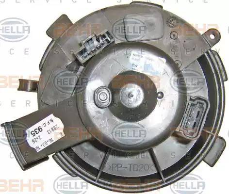 BEHR HELLA Service 8EW 009 159-581 - Вентилятор салону autocars.com.ua