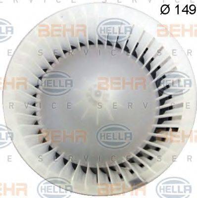 BEHR HELLA Service 8EW 351 000-681 - Вентилятор салону autocars.com.ua