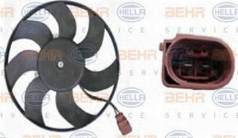 BEHR HELLA Service 8EW 351 039-181 - Вентилятор, охлаждение двигателя autodnr.net