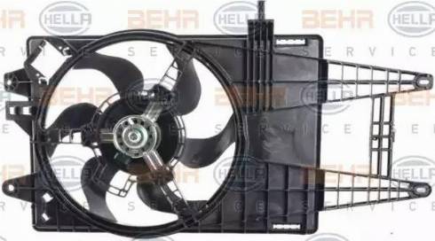 BEHR HELLA Service 8EW 351 039-661 - Вентилятор, охолодження двигуна autocars.com.ua