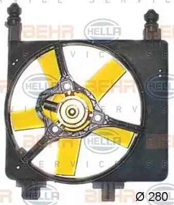 BEHR HELLA Service 8EW 351 044-421 - Вентилятор, охлаждение двигателя autodnr.net
