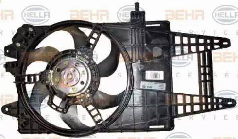 BEHR HELLA Service 8EW 351 149-091 - Вентилятор, охолодження двигуна autocars.com.ua