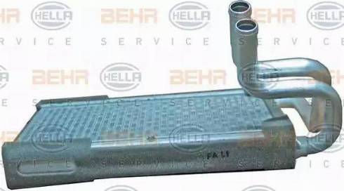 BEHR HELLA Service 8FH 351 315-731 - Теплообмінник, опалення салону autocars.com.ua