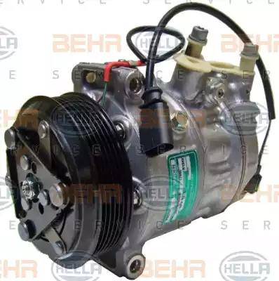 BEHR HELLA Service 8FK 351 001-241 - Компресор, кондиціонер autocars.com.ua