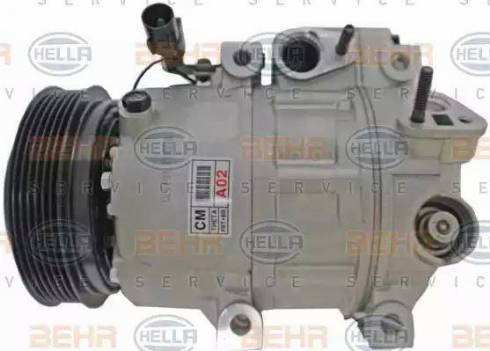 BEHR HELLA Service 8FK 351 001-261 - Компресор, кондиціонер autocars.com.ua