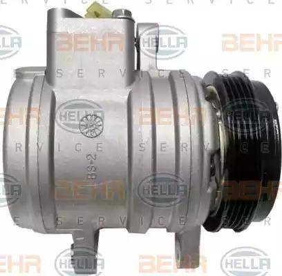 BEHR HELLA Service 8FK 351 001-381 - Компресор, кондиціонер autocars.com.ua