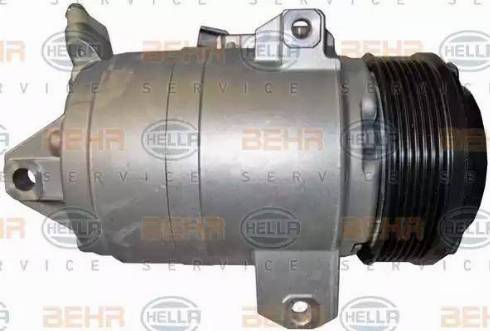 BEHR HELLA Service 8FK 351 001-391 - Компресор, кондиціонер autocars.com.ua