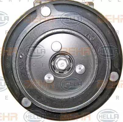 BEHR HELLA Service 8FK 351 001-391 - Компресор, кондиціонер autocars.com.ua