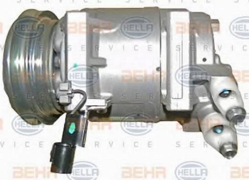 BEHR HELLA Service 8FK 351 002-181 - Компресор, кондиціонер autocars.com.ua