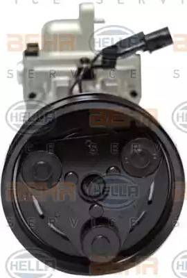 BEHR HELLA Service 8FK 351 002-221 - Компресор, кондиціонер autocars.com.ua