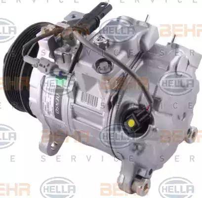 BEHR HELLA Service 8FK 351 002-331 - Компресор, кондиціонер autocars.com.ua