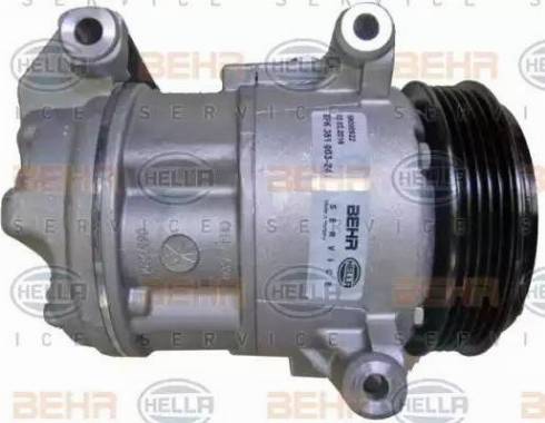 BEHR HELLA Service 8FK 351 003-241 - Компресор, кондиціонер autocars.com.ua