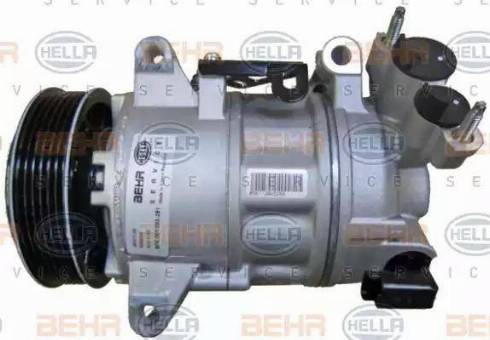 BEHR HELLA Service 8FK 351 003-281 - Компресор, кондиціонер autocars.com.ua