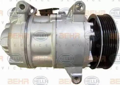 BEHR HELLA Service 8FK 351 003-281 - Компресор, кондиціонер autocars.com.ua