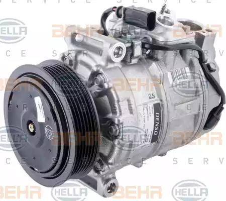 BEHR HELLA Service 8FK 351 003-401 - Компресор, кондиціонер autocars.com.ua