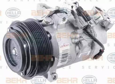 BEHR HELLA Service 8FK 351 003-451 - Компресор, кондиціонер autocars.com.ua