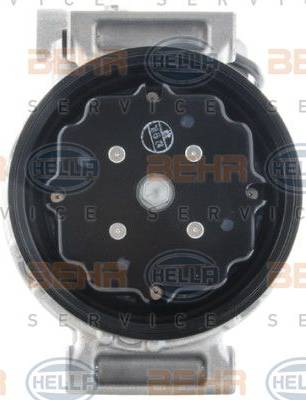 BEHR HELLA Service 8FK 351 006-421 - Компресор, кондиціонер autocars.com.ua