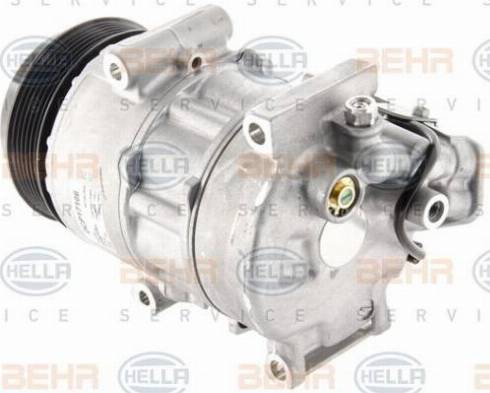 BEHR HELLA Service 8FK 351 007-101 - Компресор, кондиціонер autocars.com.ua