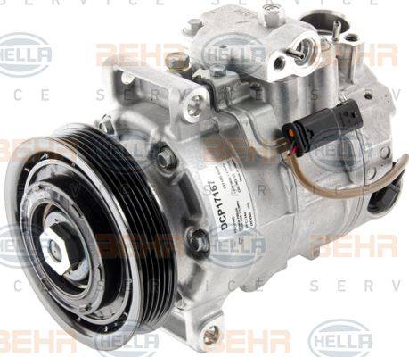 BEHR HELLA Service 8FK 351 007-171 - Компресор, кондиціонер autocars.com.ua