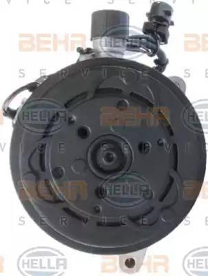 BEHR HELLA Service 8FK 351 098-531 - Компресор, кондиціонер autocars.com.ua