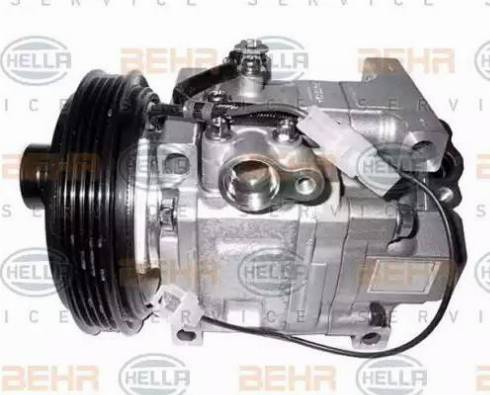 BEHR HELLA Service 8FK 351 103-041 - Компресор, кондиціонер autocars.com.ua