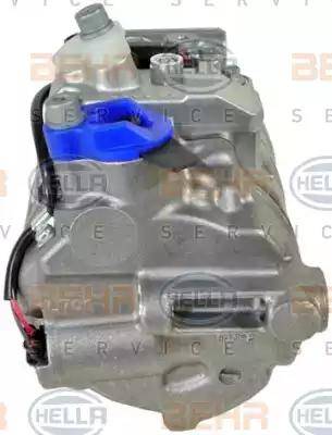 BEHR HELLA Service 8FK 351 105-071 - Компресор, кондиціонер autocars.com.ua