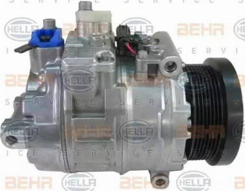 BEHR HELLA Service 8FK 351 105-141 - Компресор, кондиціонер autocars.com.ua