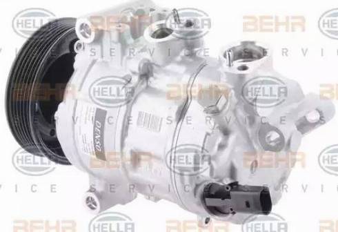 BEHR HELLA Service 8FK 351 105-211 - Компресор, кондиціонер autocars.com.ua