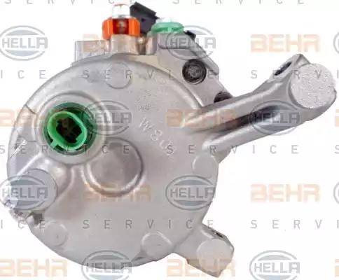 BEHR HELLA Service 8FK 351 105-251 - Компресор, кондиціонер autocars.com.ua