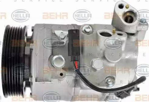 BEHR HELLA Service 8FK 351 105-531 - Компресор, кондиціонер autocars.com.ua