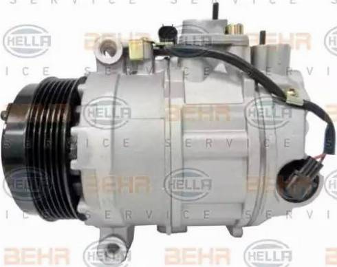 BEHR HELLA Service 8FK 351 105-631 - Компресор, кондиціонер autocars.com.ua