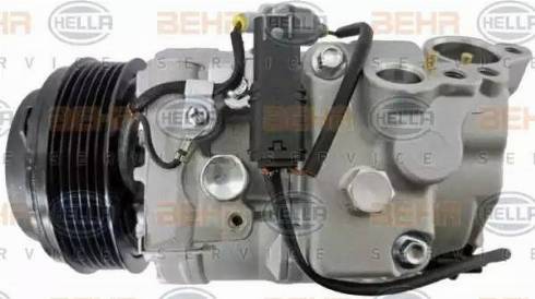 BEHR HELLA Service 8FK 351 105-781 - Компресор, кондиціонер autocars.com.ua