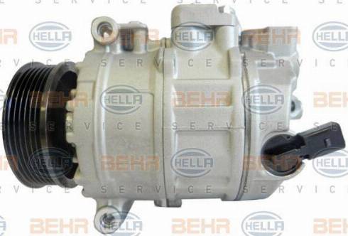 BEHR HELLA Service 8FK 351 105-941 - Компресор, кондиціонер autocars.com.ua