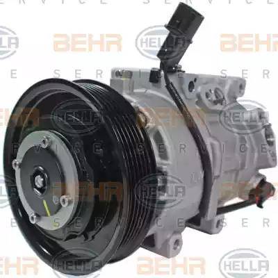 BEHR HELLA Service 8FK 351 106-301 - Компресор, кондиціонер autocars.com.ua