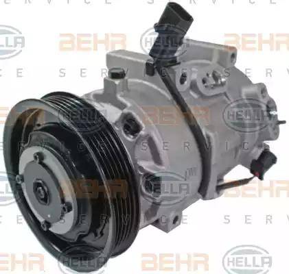 BEHR HELLA Service 8FK 351 106-311 - Компресор, кондиціонер autocars.com.ua